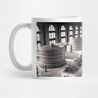 Historic Niagara Power Plant Generators 2 Mug